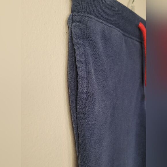 3 for $10! Size 7 Kids Navy Blue Sweatpants - Picture 3 of 5
